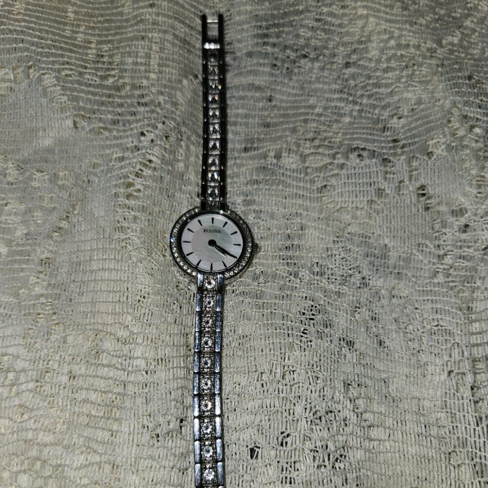 Bulova Silver Watch